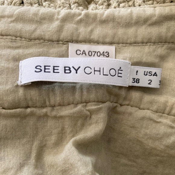 SEE BY CHLOE - size 2 (light green) - Picture 4 of 4